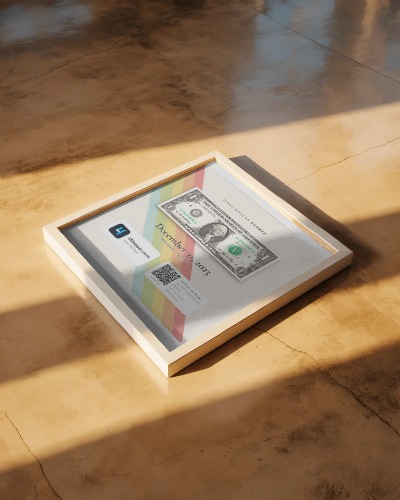 Certificate mockup 3